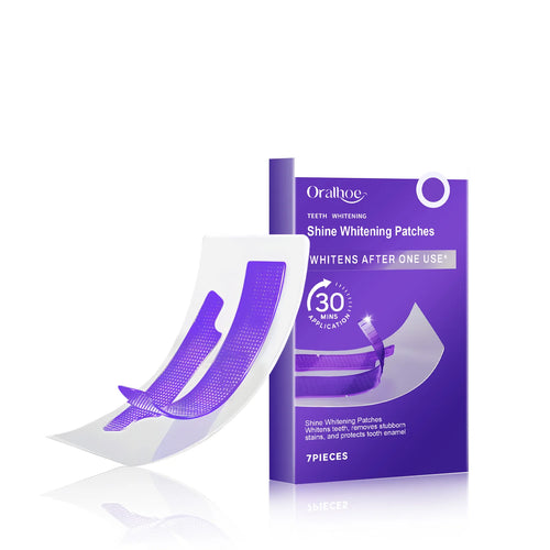 GlowWhite™ Purple Teeth Whitening Strips – 14-Day Brighter Smile Kit